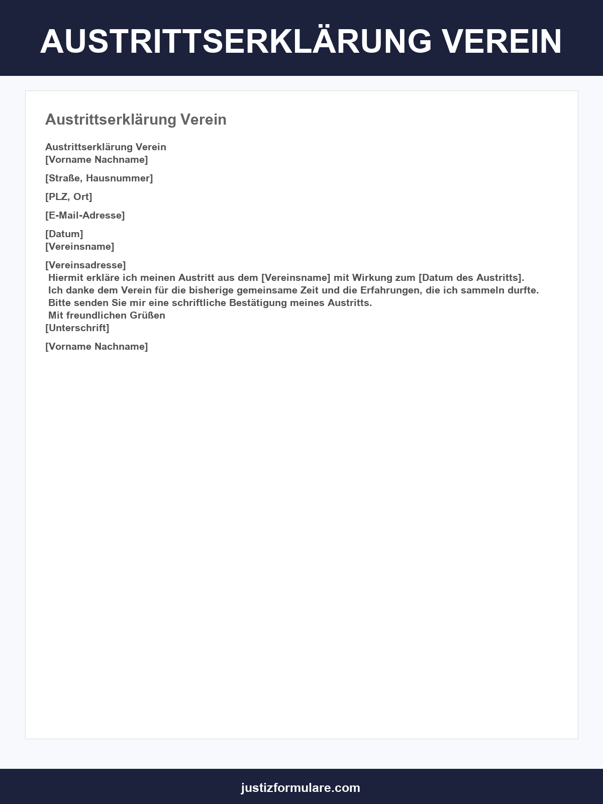 Außerordentliche Kündigung Musikschule Muster
